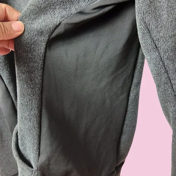 Adidas Climalite Run Hoodie Jacket Mens Full-Zip With Pockets Charcoal Large - Picture 4 of 16